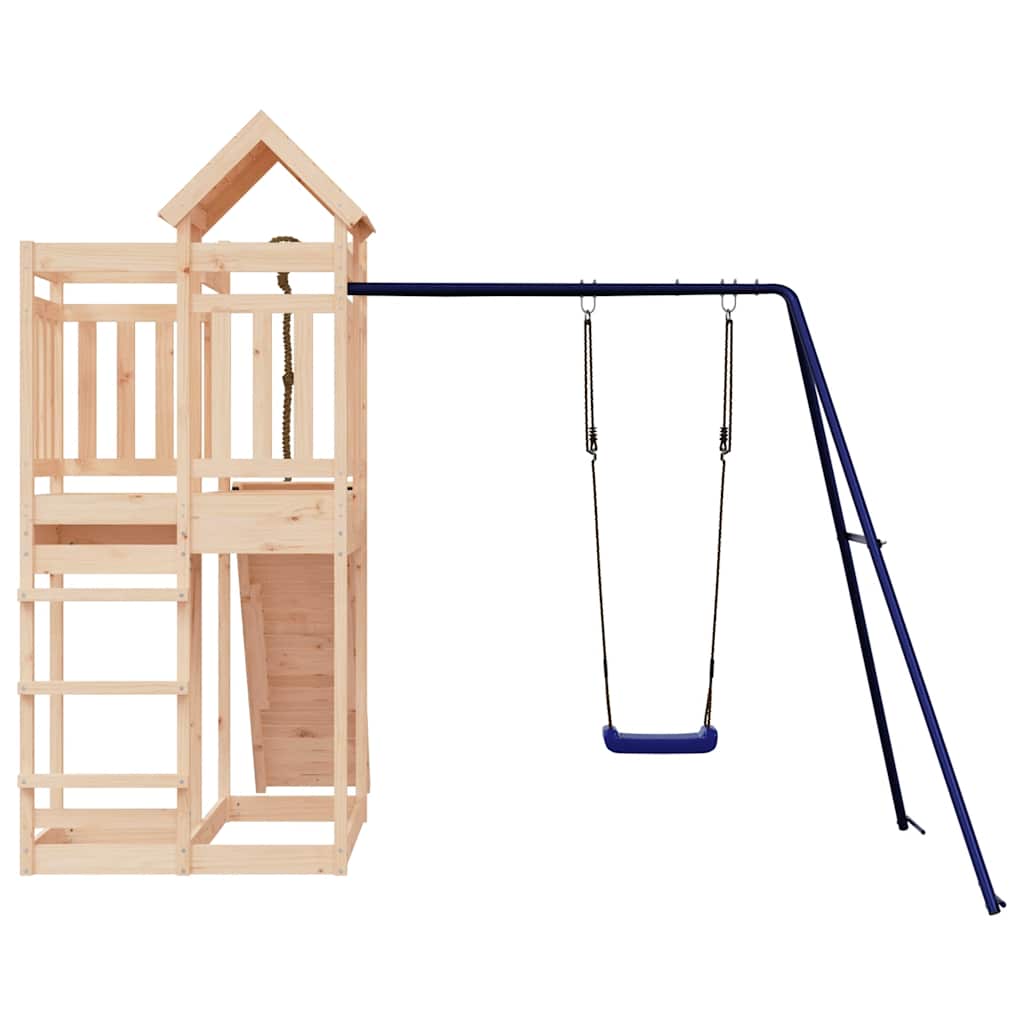 Set da Gioco da Esterno in Legno Massello di Pino | homemem39