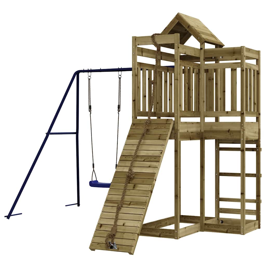 Set da Gioco da Esterno in Legno di Pino Impregnato | homemem39