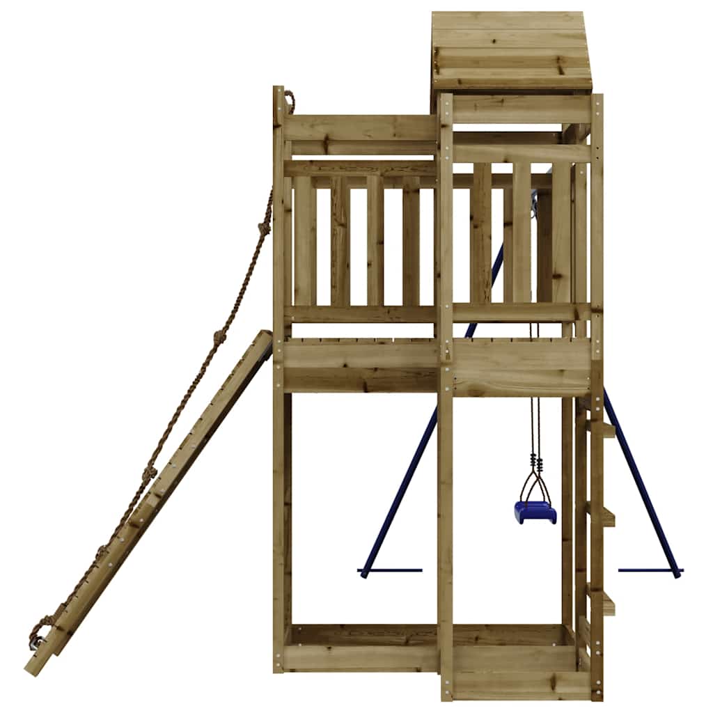 Set da Gioco da Esterno in Legno di Pino Impregnato | homemem39