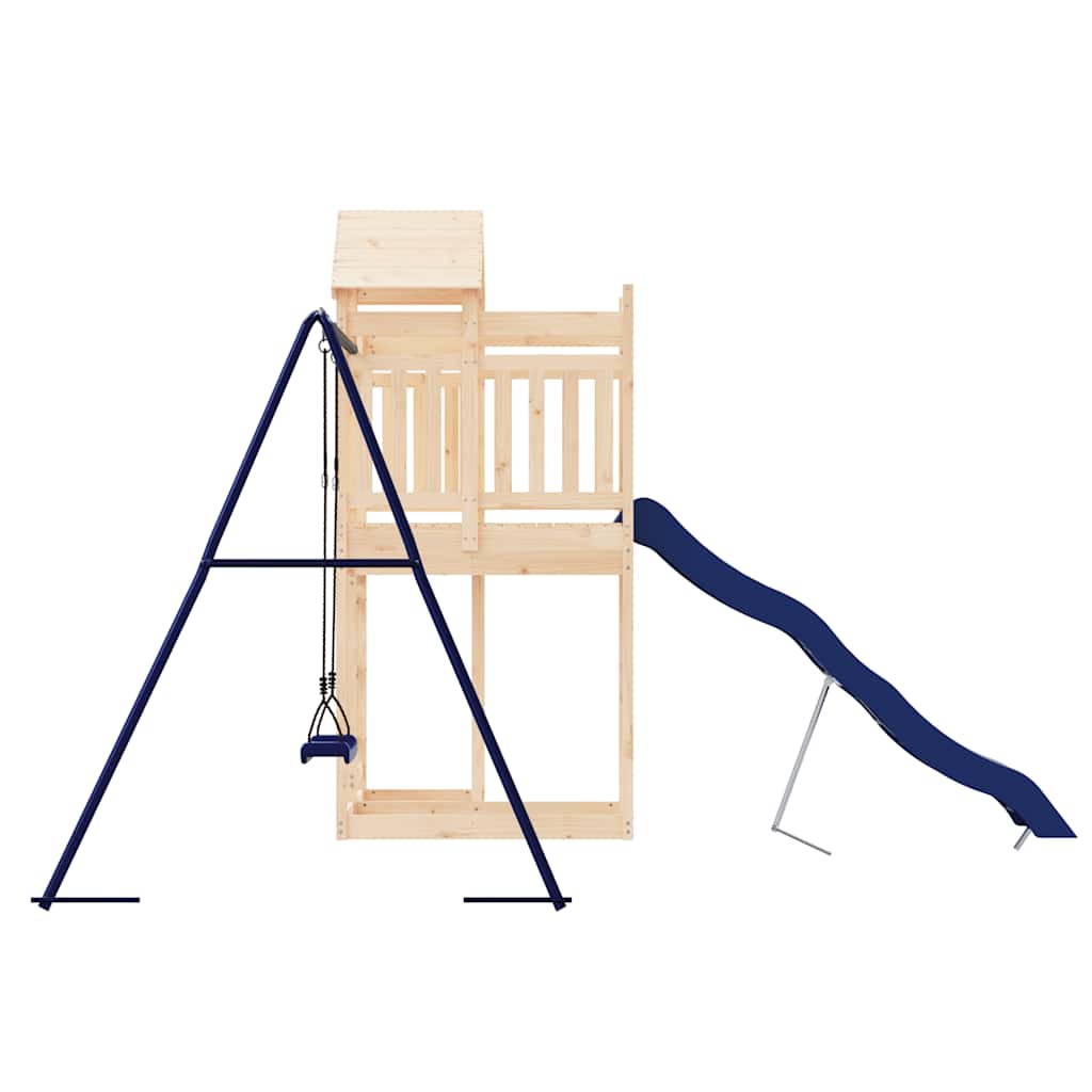 Set da Gioco da Esterno in Legno Massello di Pino | homemem39