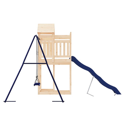Set da Gioco da Esterno in Legno Massello di Pino | homemem39
