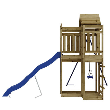 Set da Gioco da Esterno in Legno di Pino Impregnato | homemem39