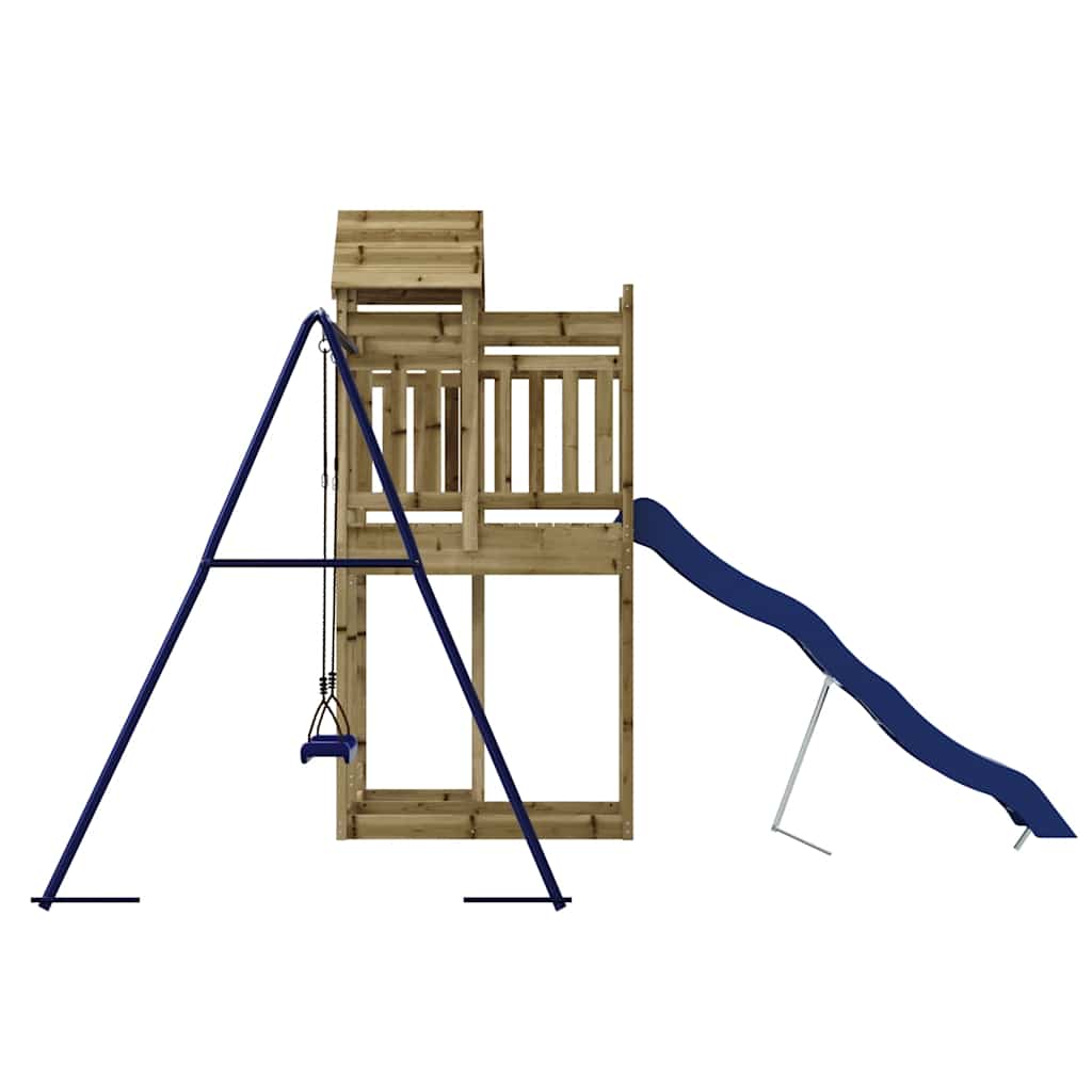 Set da Gioco da Esterno in Legno di Pino Impregnato | homemem39