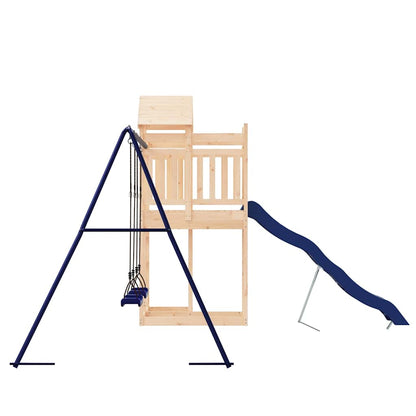 Set da Gioco da Esterno in Legno Massello di Pino | homemem39