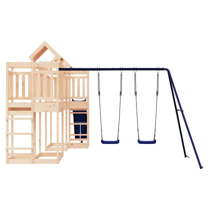 Set da Gioco da Esterno in Legno Massello di Pino | homemem39
