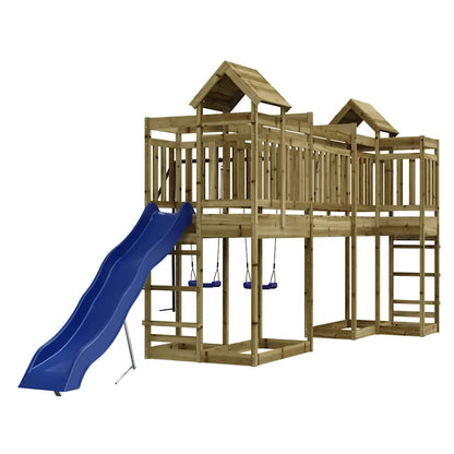 Set da Gioco da Esterno in Legno di Pino Impregnato | homemem39