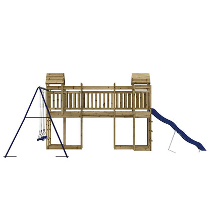 Set da Gioco da Esterno in Legno di Pino Impregnato | homemem39