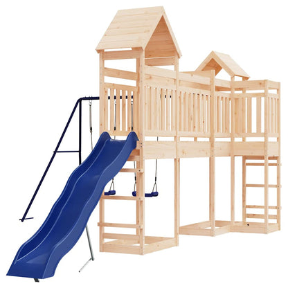 Set da Gioco da Esterno in Legno Massello di Pino | homemem39