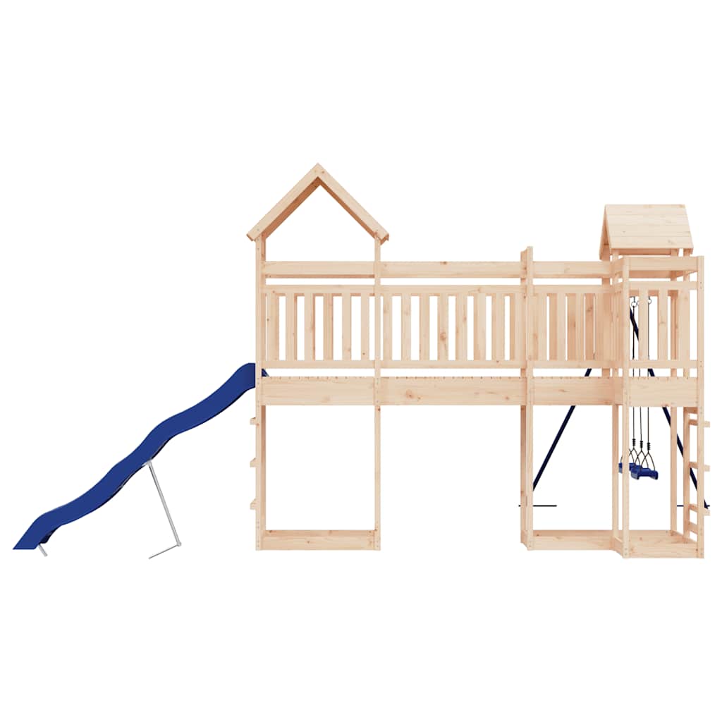 Set da Gioco da Esterno in Legno Massello di Pino | homemem39