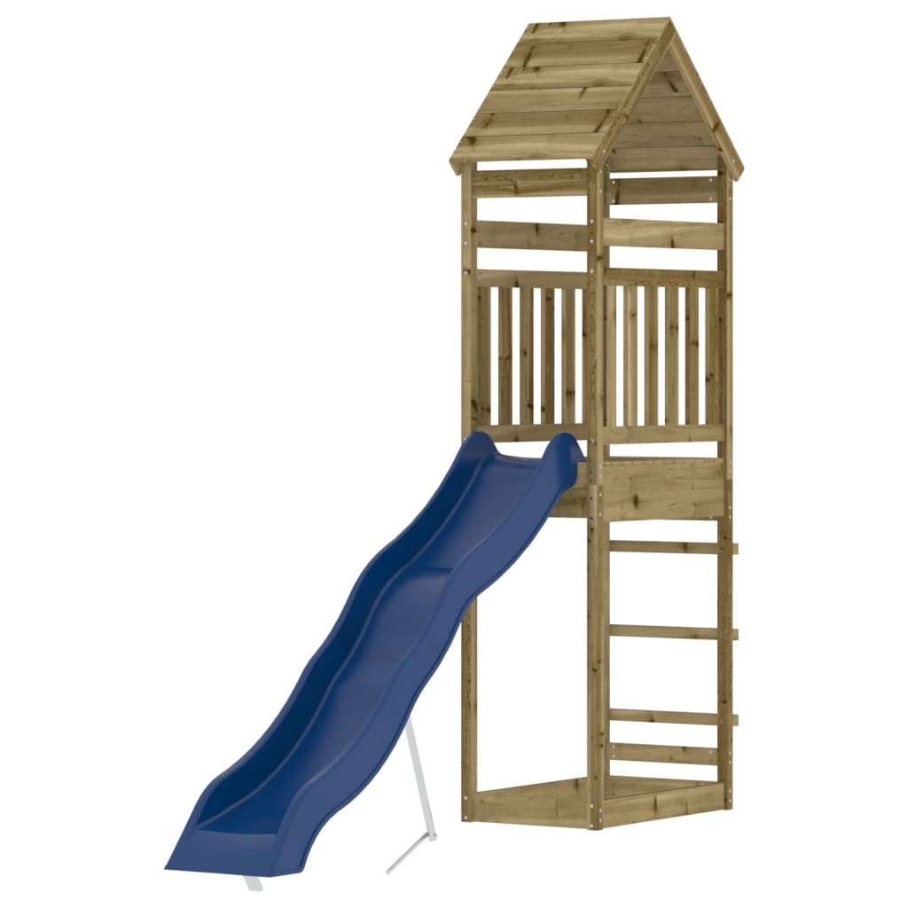 Set da Gioco da Esterno in Legno di Pino Impregnato | homemem39