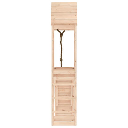 Casetta con Arrampicata in Legno Massello di Pino | homemem39