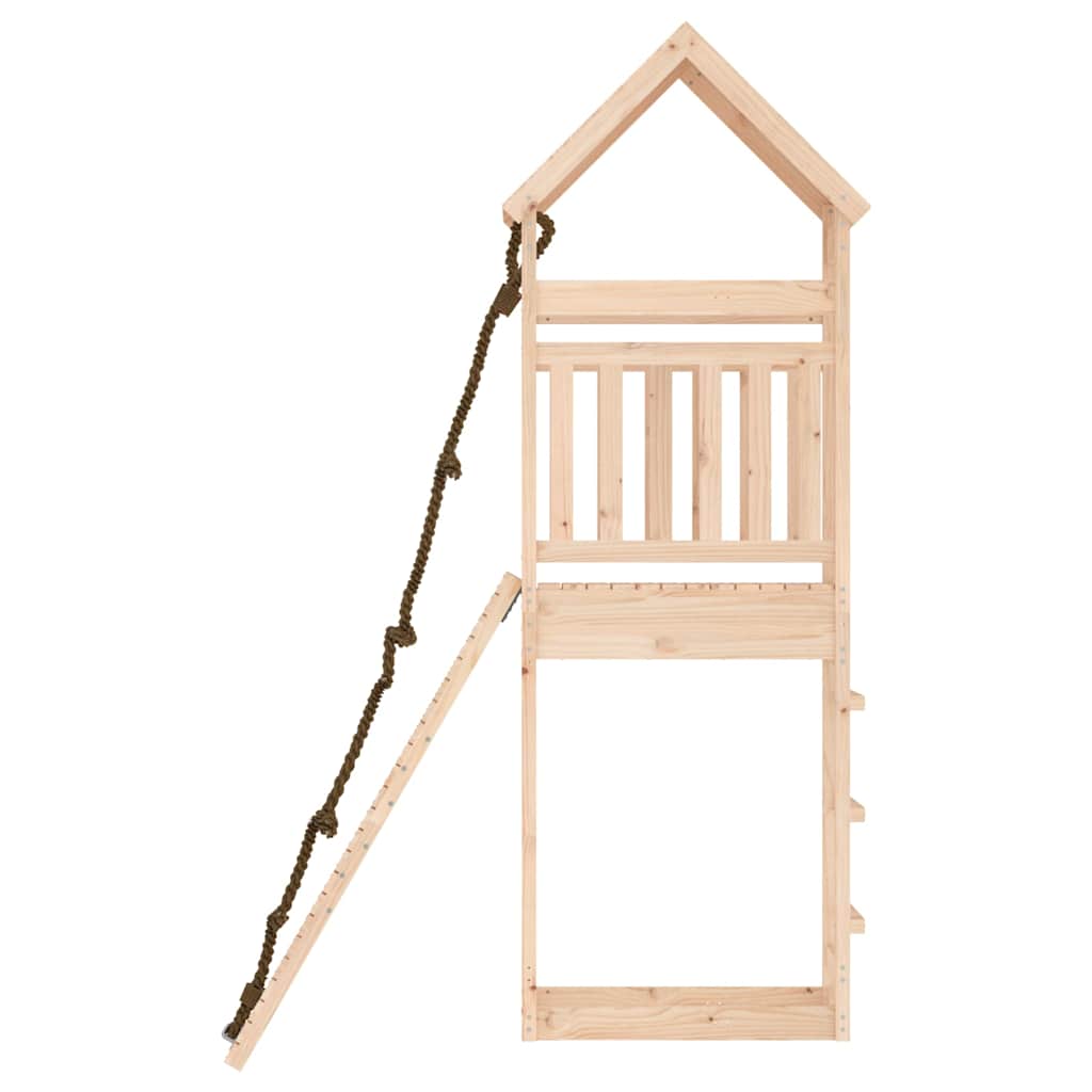 Casetta con Arrampicata in Legno Massello di Pino | homemem39