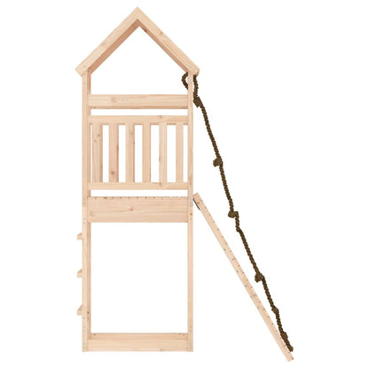 Casetta con Arrampicata in Legno Massello di Pino | homemem39