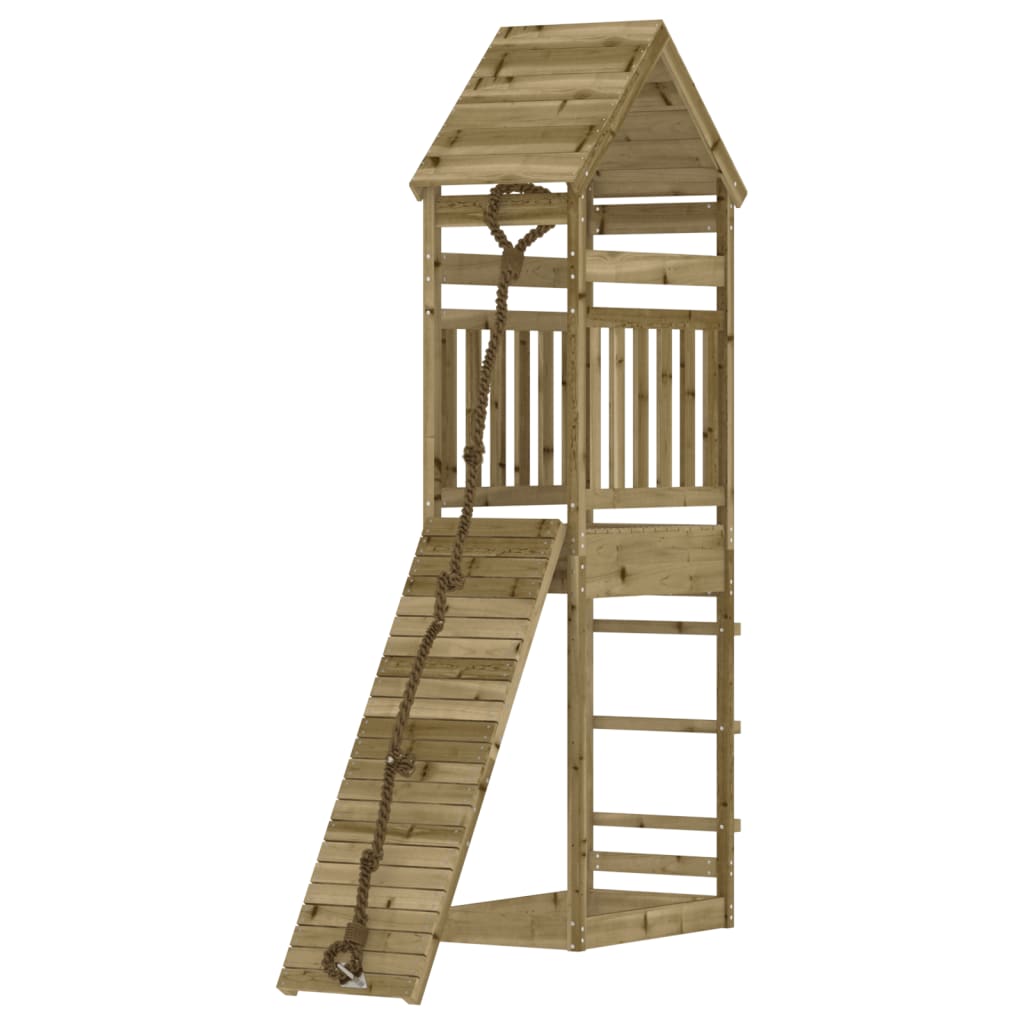 Casetta con Arrampicata in Legno di Pino Impregnato | homemem39