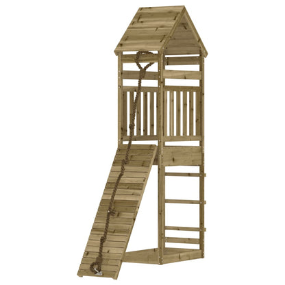 Casetta con Arrampicata in Legno di Pino Impregnato | homemem39