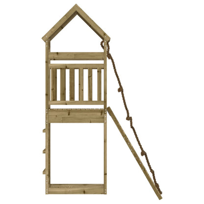 Casetta con Arrampicata in Legno di Pino Impregnato | homemem39