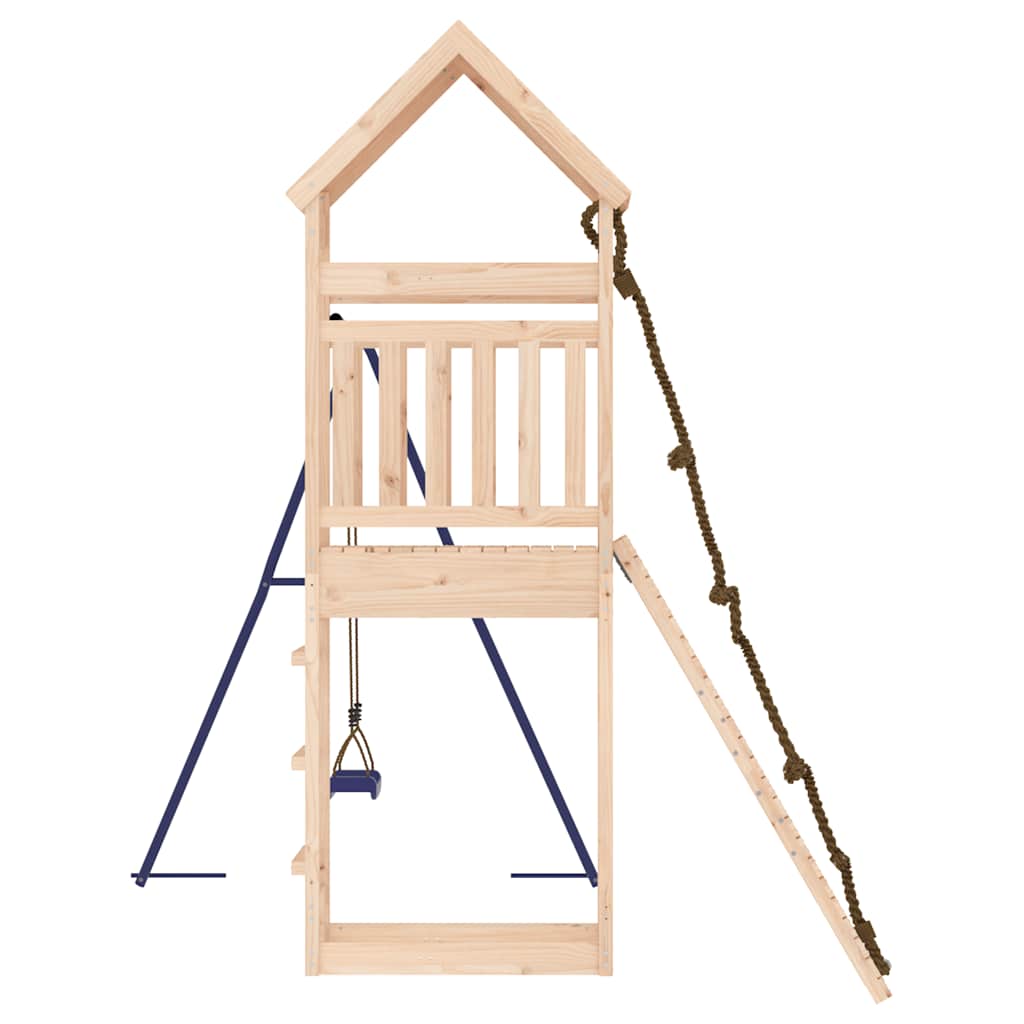 Set da Gioco da Esterno in Legno Massello di Pino | homemem39