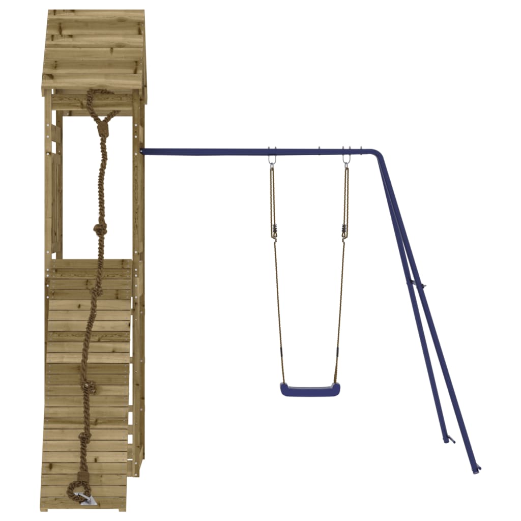 Set da Gioco da Esterno in Legno di Pino Impregnato | homemem39