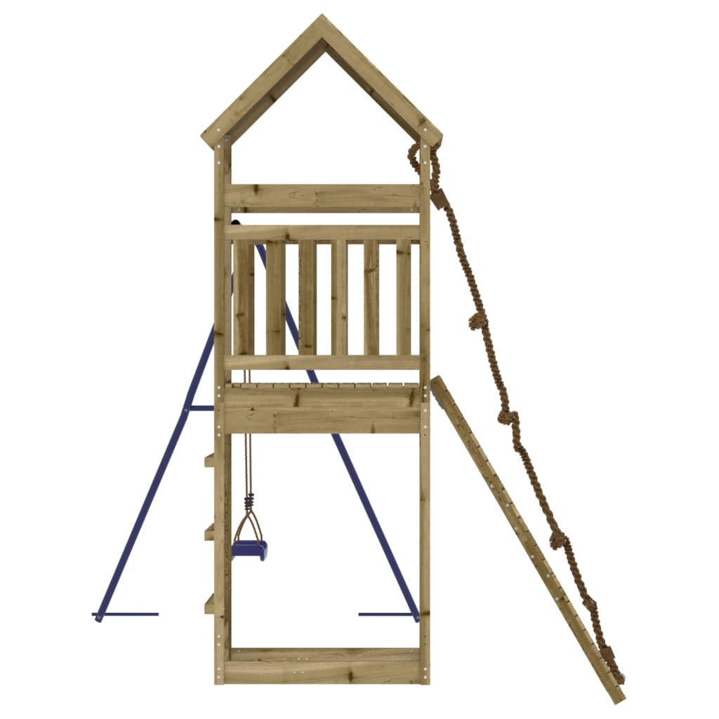 Set da Gioco da Esterno in Legno di Pino Impregnato | homemem39