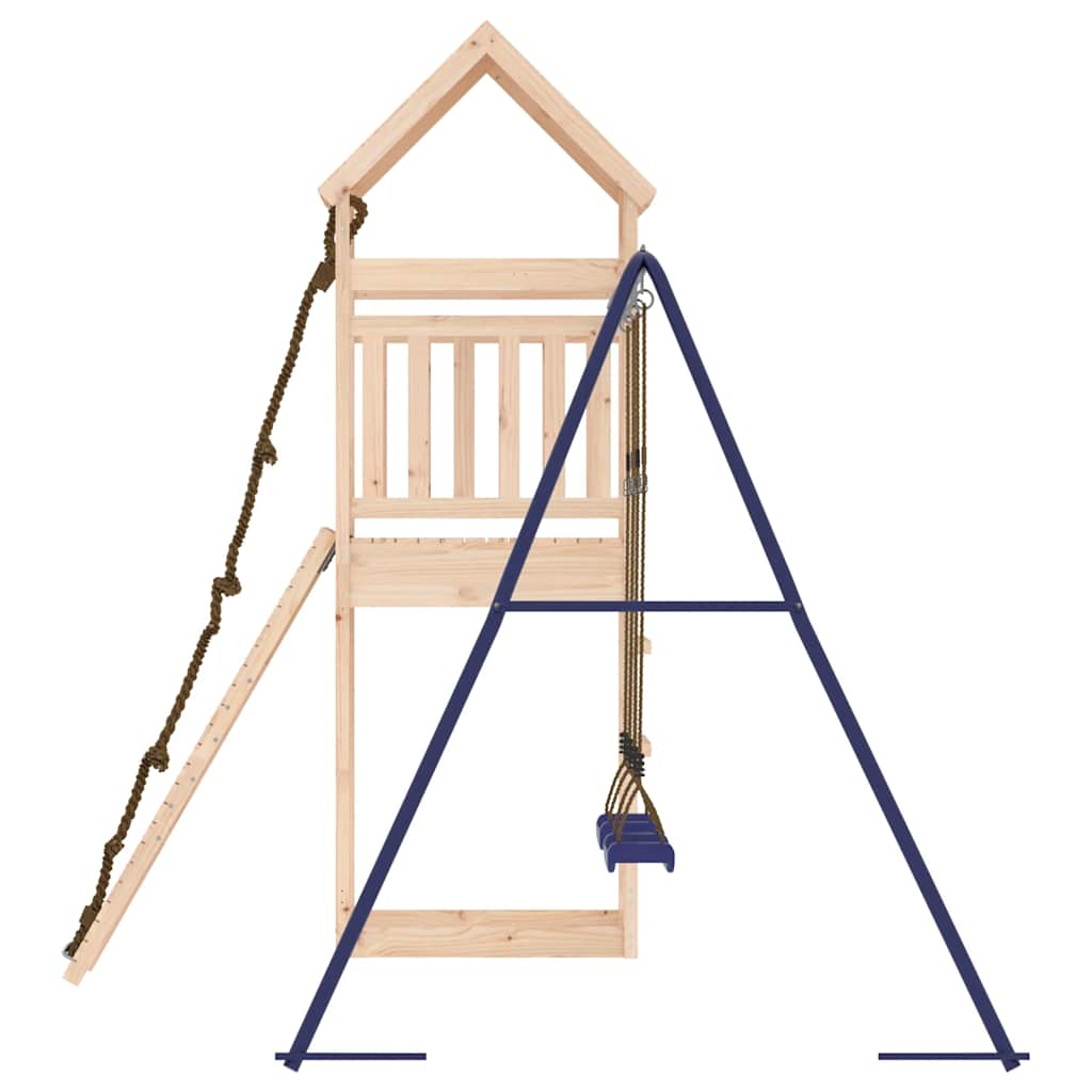 Set da Gioco da Esterno in Legno Massello di Pino | homemem39