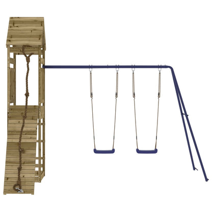 Set da Gioco da Esterno in Legno di Pino Impregnato | homemem39