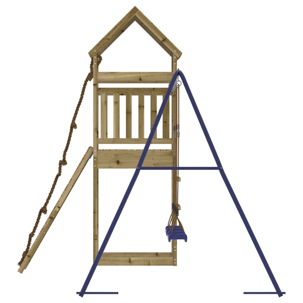 Set da Gioco da Esterno in Legno di Pino Impregnato | homemem39