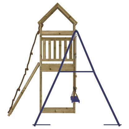Set da Gioco da Esterno in Legno di Pino Impregnato | homemem39