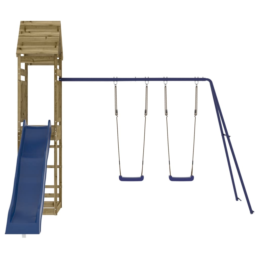Set da Gioco da Esterno in Legno di Pino Impregnato | homemem39