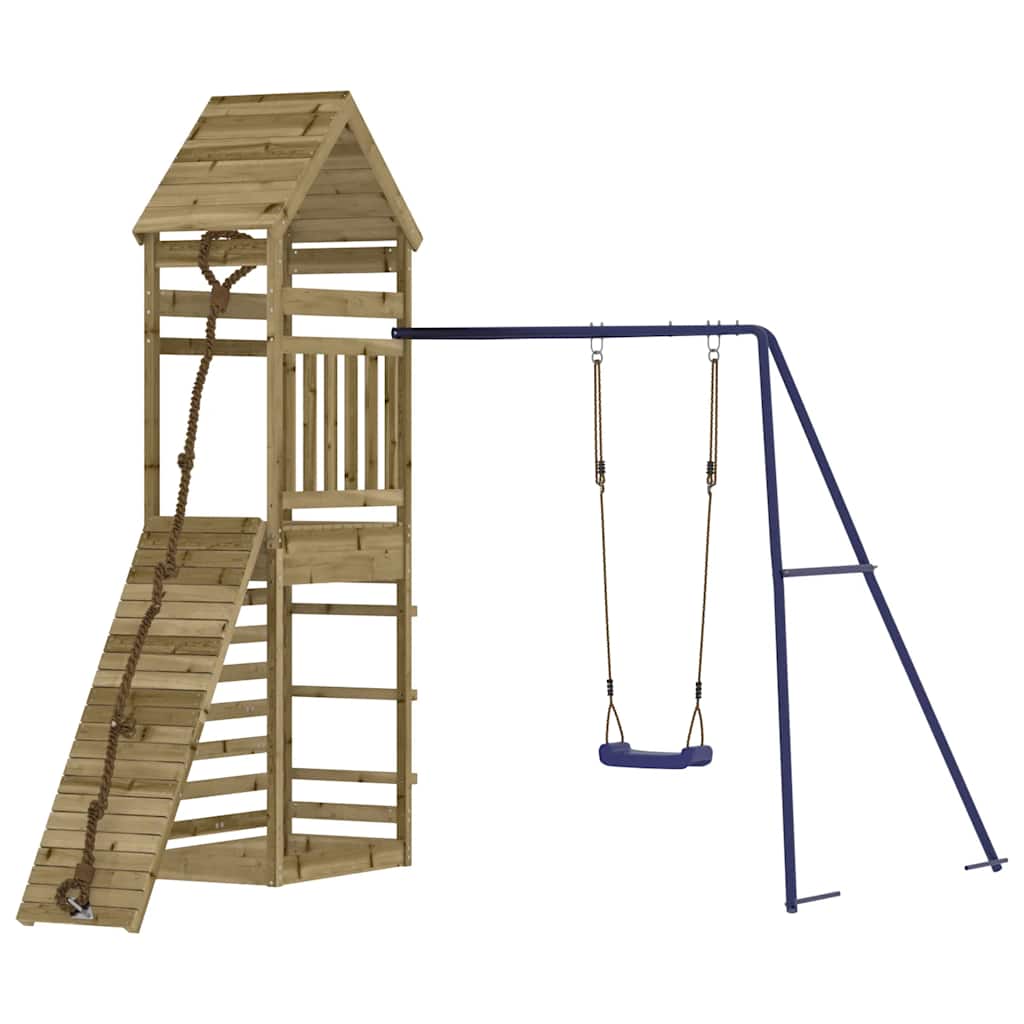 Set da Gioco da Esterno in Legno di Pino Impregnato | homemem39