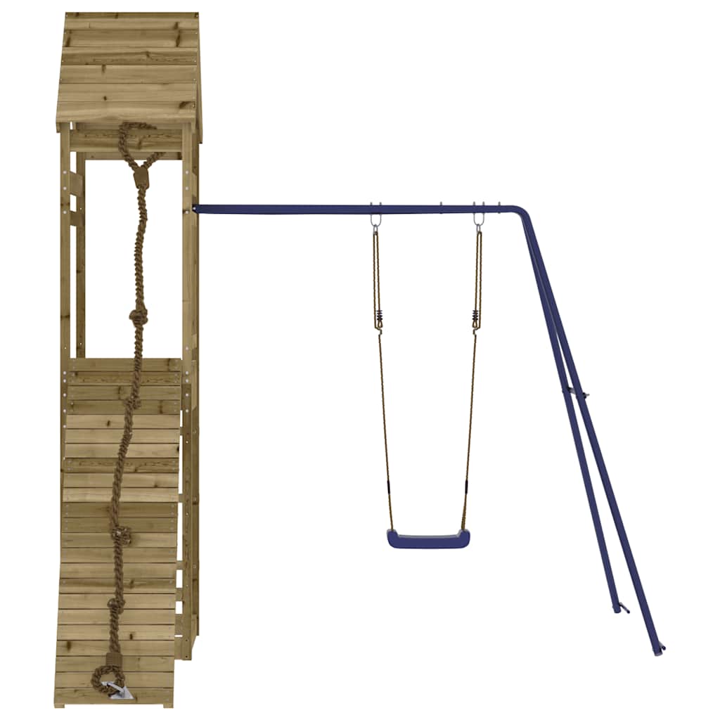 Set da Gioco da Esterno in Legno di Pino Impregnato | homemem39