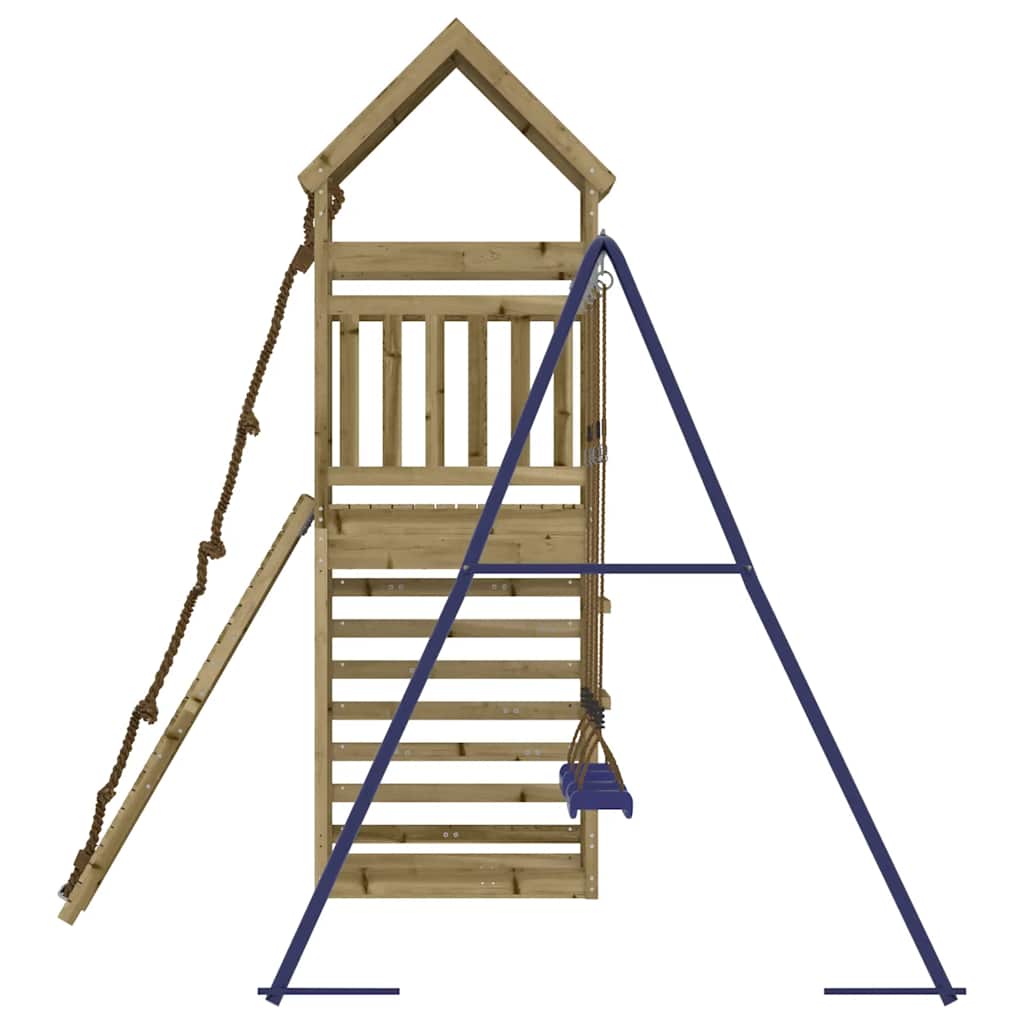 Set da Gioco da Esterno in Legno di Pino Impregnato | homemem39