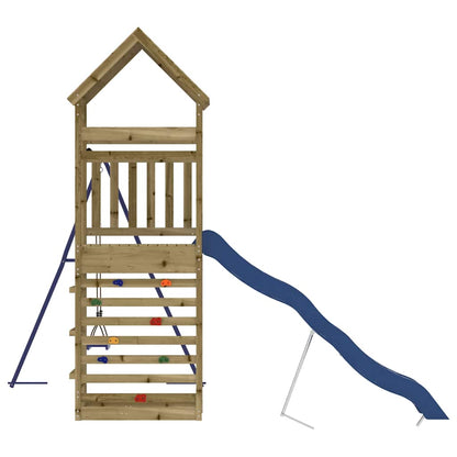 Set da Gioco da Esterno in Legno di Pino Impregnato | homemem39