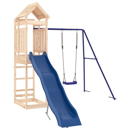 Set da Gioco da Esterno in Legno Massello di Pino | homemem39