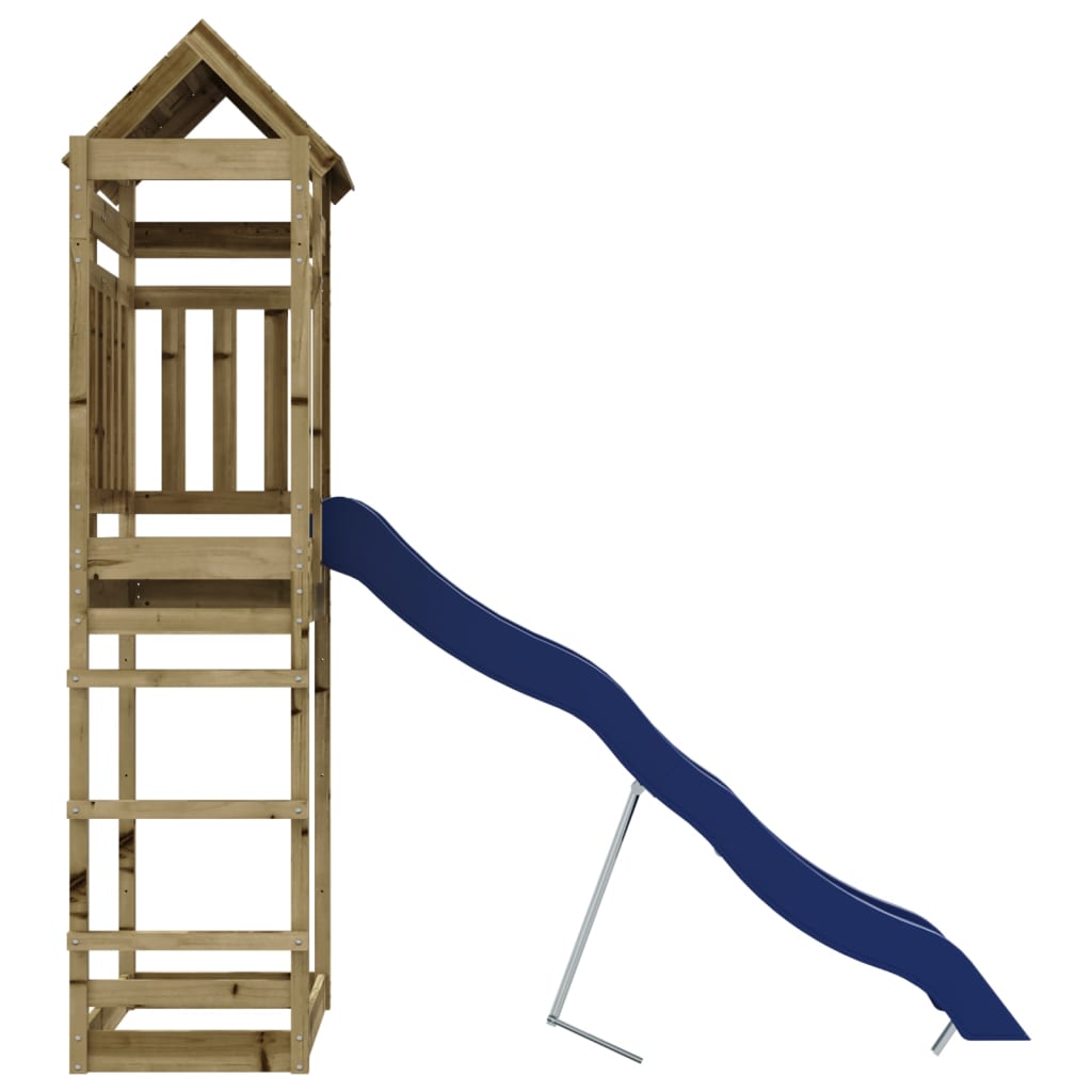 Set da Gioco da Esterno in Legno di Pino Impregnato | homemem39