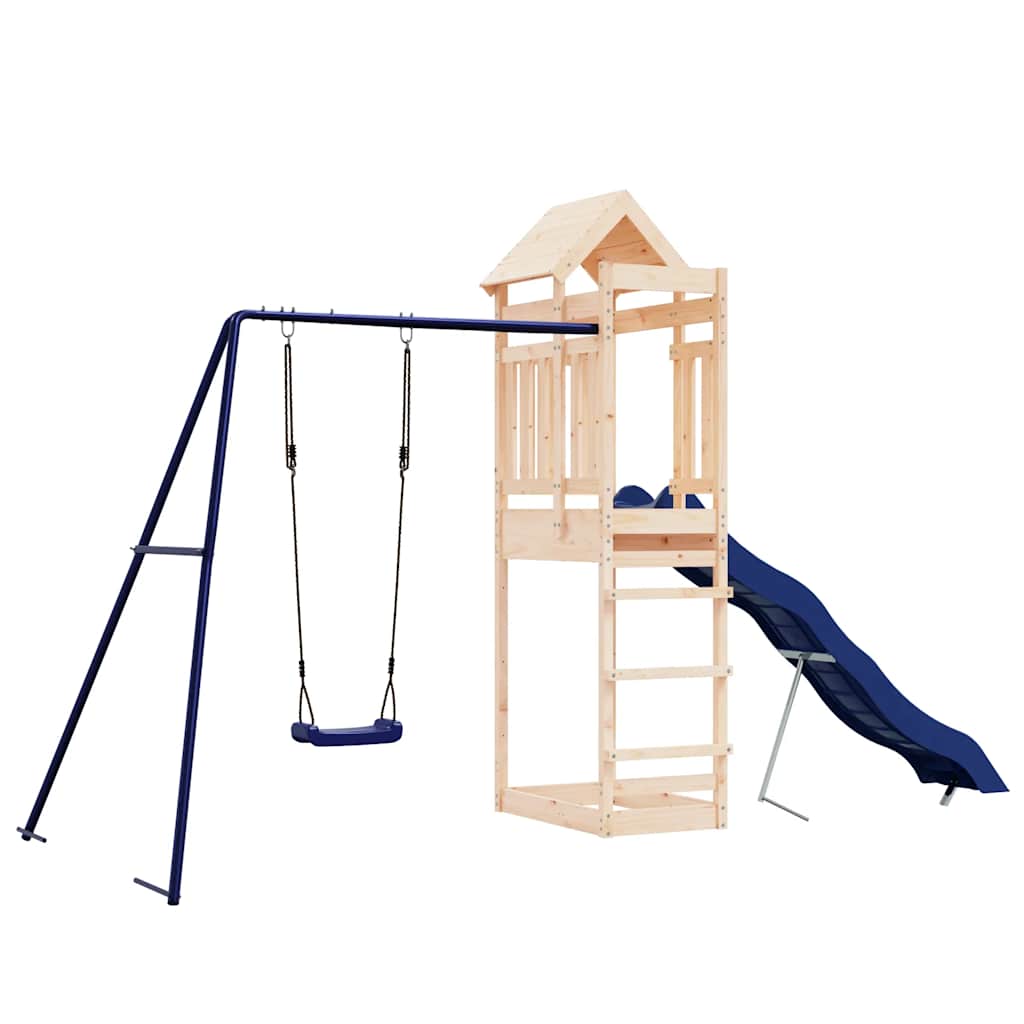 Set da Gioco da Esterno in Legno Massello di Pino | homemem39