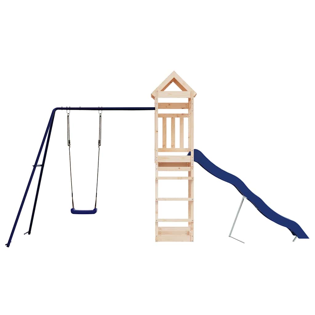 Set da Gioco da Esterno in Legno Massello di Pino | homemem39