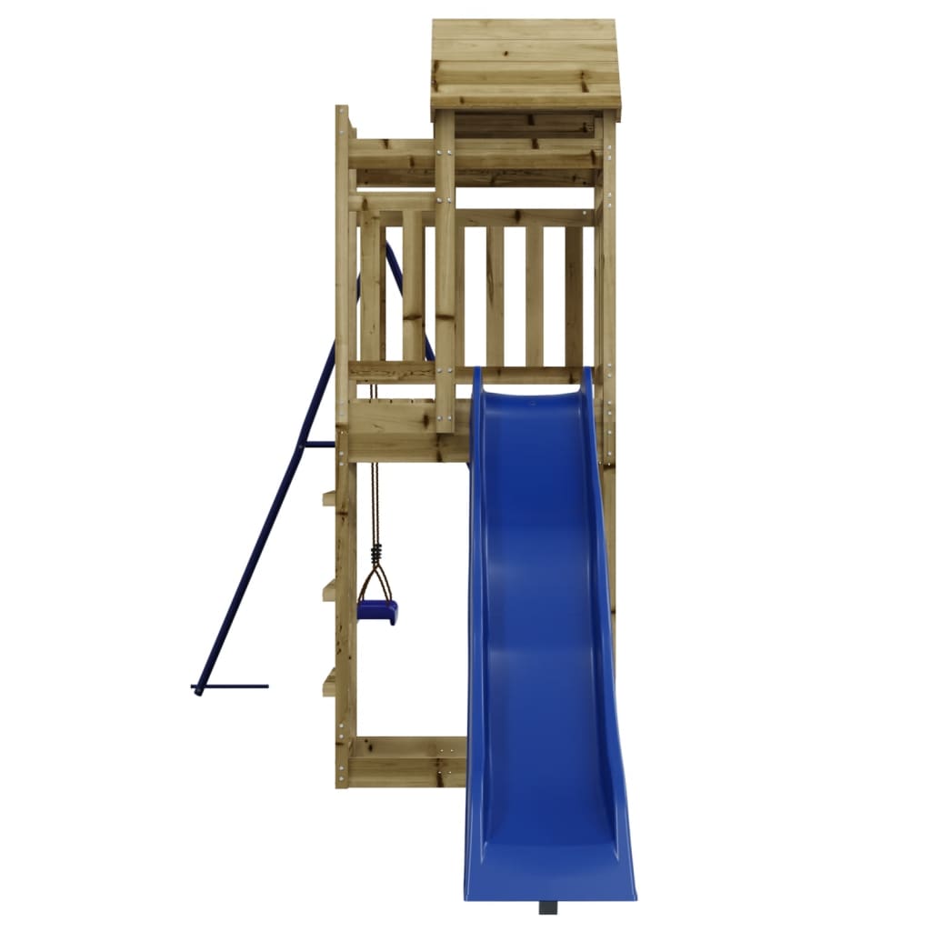 Set da Gioco da Esterno in Legno di Pino Impregnato | homemem39
