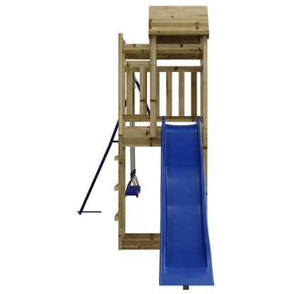 Set da Gioco da Esterno in Legno di Pino Impregnato | homemem39