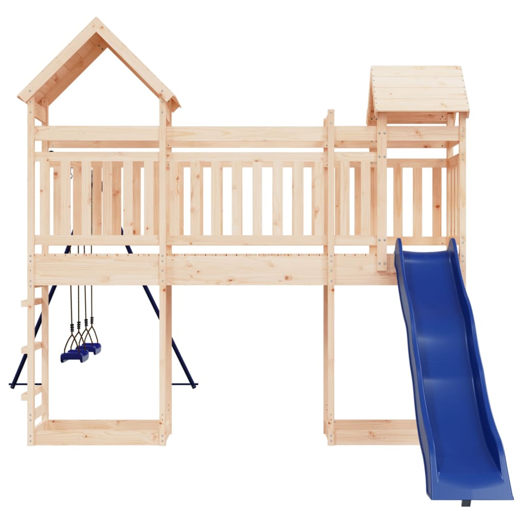 Set da Gioco da Esterno in Legno Massello di Pino | homemem39
