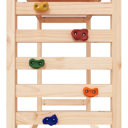 Set da Gioco da Esterno in Legno Massello di Pino