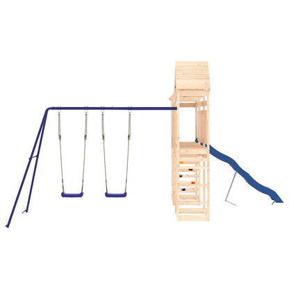 Set da Gioco da Esterno in Legno Massello di Pino | homemem39