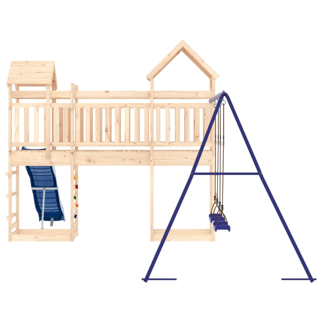 Set da Gioco da Esterno in Legno Massello di Pino | homemem39