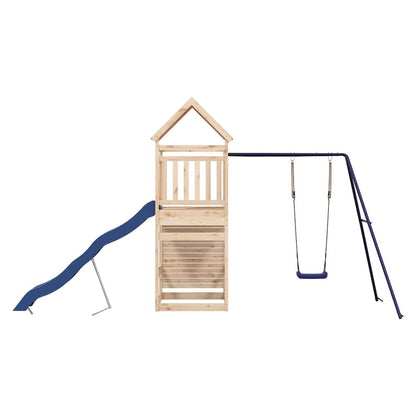 Set da Gioco da Esterno in Legno Massello di Pino | homemem39