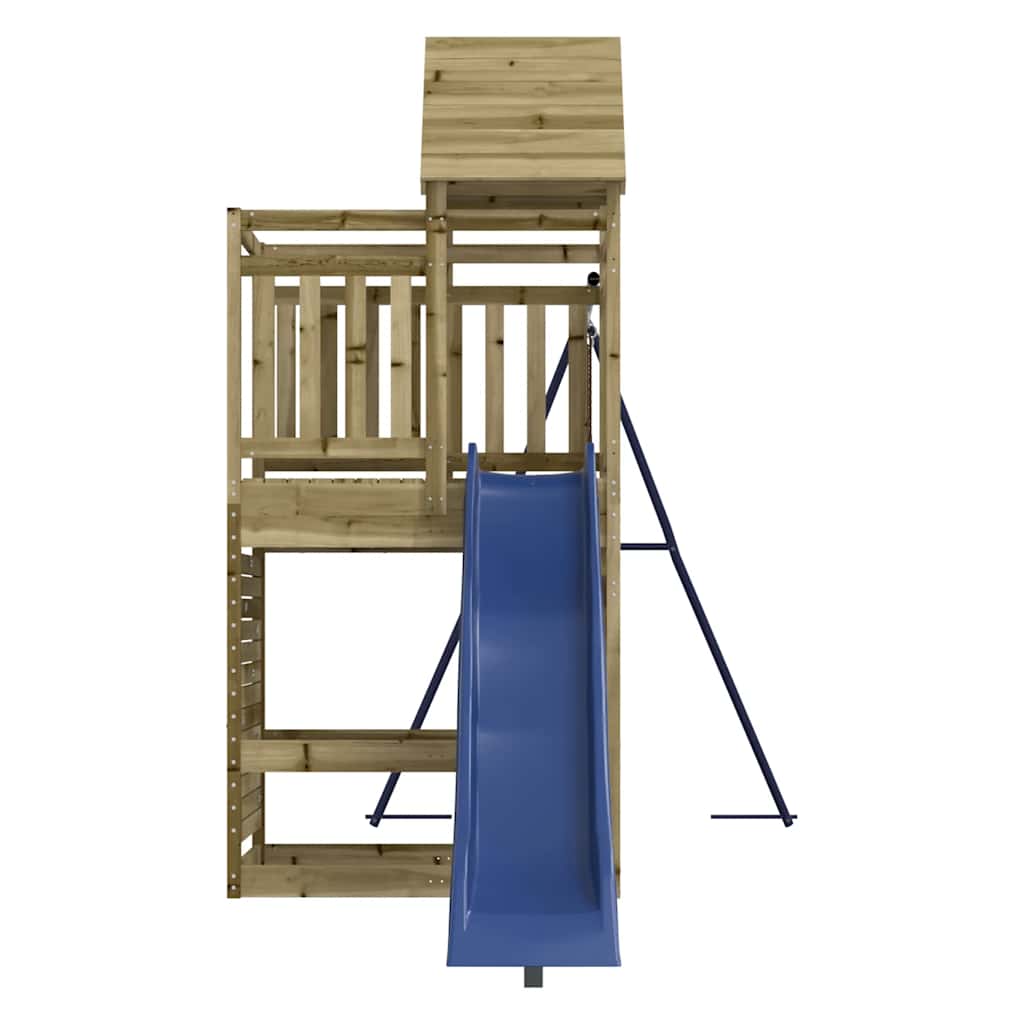 Set da Gioco da Esterno in Legno di Pino Impregnato | homemem39