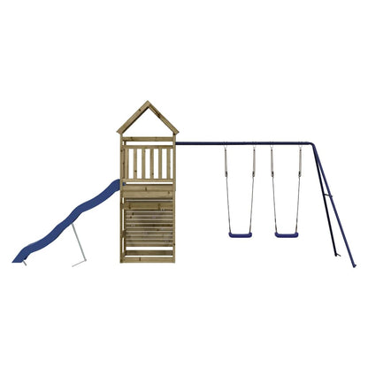 Set da Gioco da Esterno in Legno di Pino Impregnato | homemem39