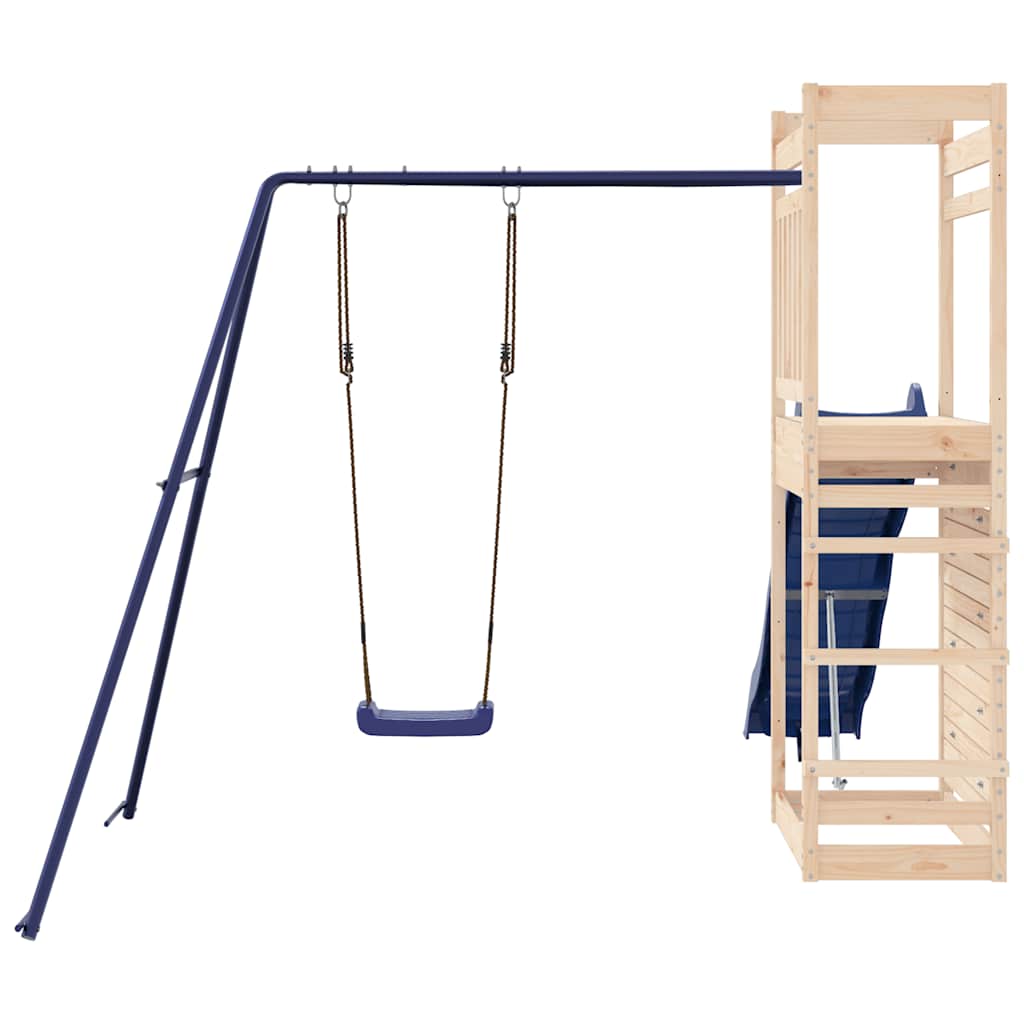 Set da Gioco da Esterno in Legno Massello di Pino | homemem39