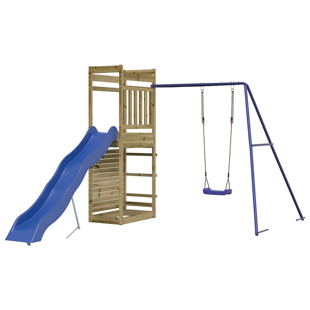 Set da Gioco da Esterno in Legno di Pino Impregnato | homemem39