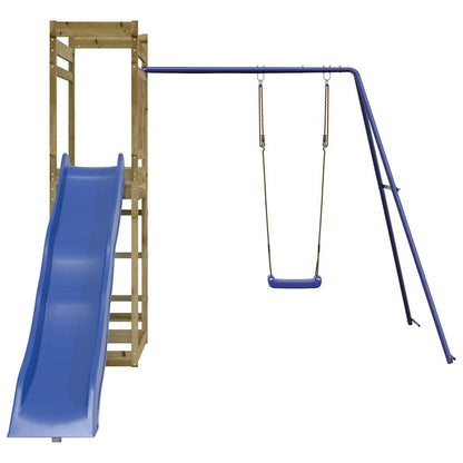 Set da Gioco da Esterno in Legno di Pino Impregnato | homemem39
