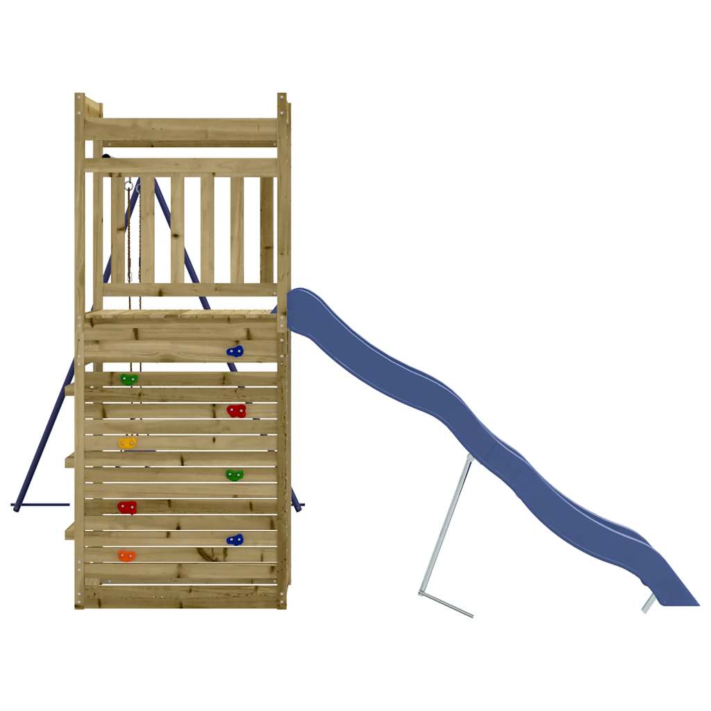 Set da Gioco da Esterno in Legno di Pino Impregnato | homemem39