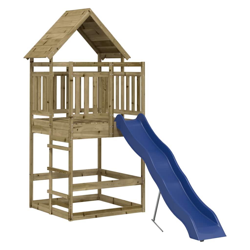 Set da Gioco da Esterno in Legno di Pino Impregnato | homemem39